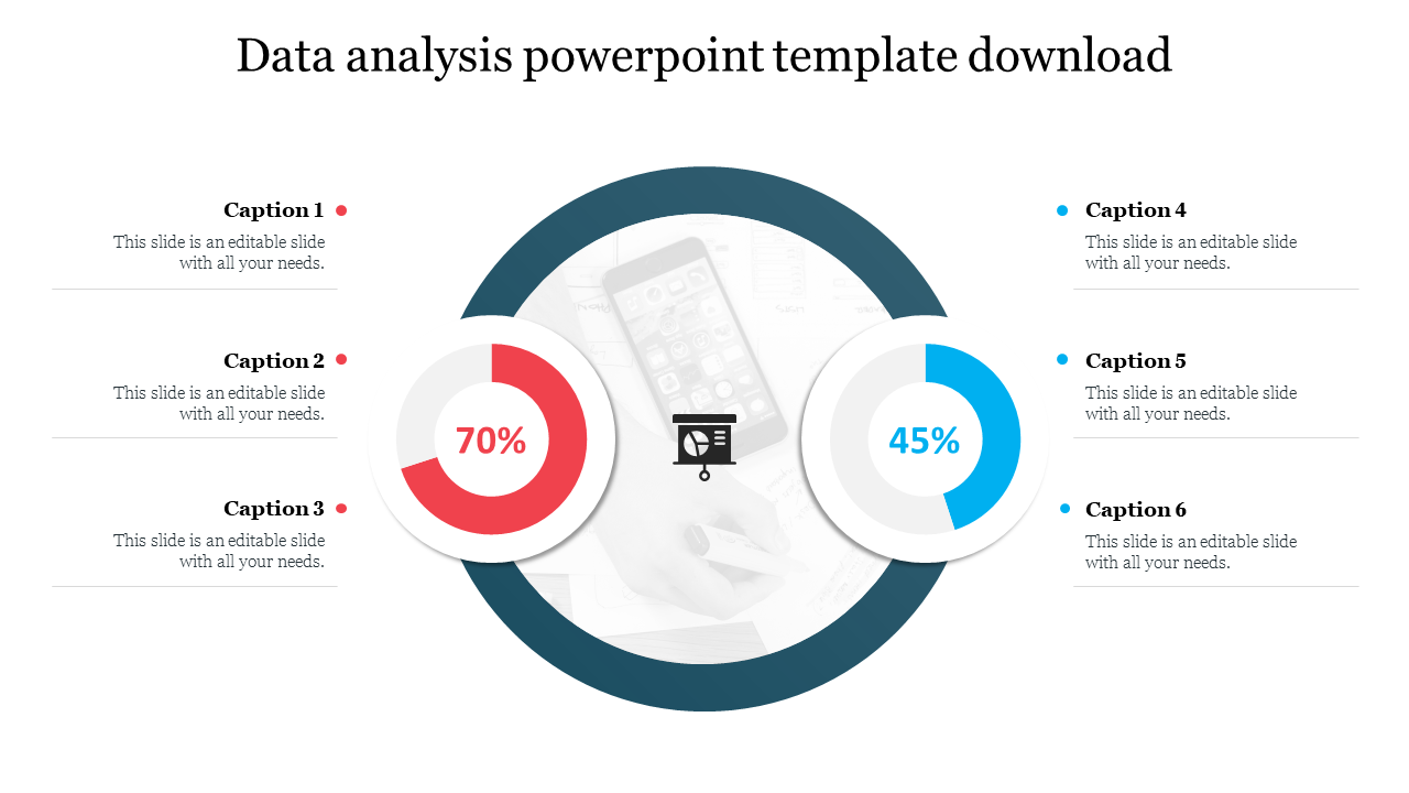 Data analysis powerpoint template free download